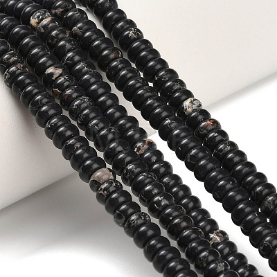 Synthetic Imperial Jasper Beads Strands G-Z110-B04-2x4mm-04-1