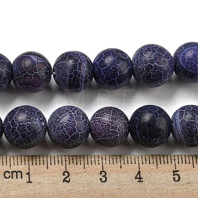 Natural Weathered Agate Beads Strands G-P538-A01-07-1