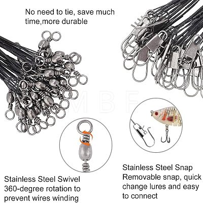 Steel Fishing Wire Leaders FIND-FH0001-02A-1