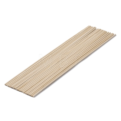 Round Wooden Sticks WOOD-WH0024-98A-1