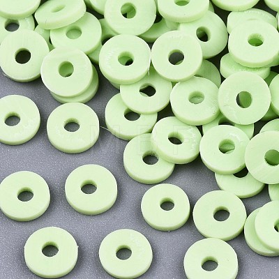 Handmade Polymer Clay Beads Strands CLAY-R089-8mm-Q080-1