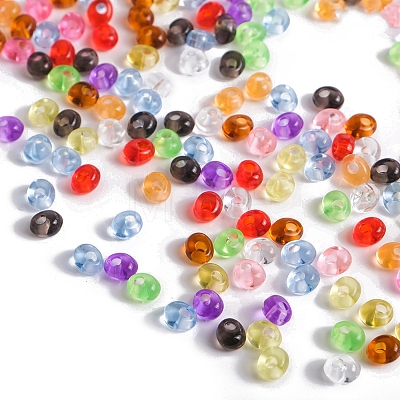 162Pcs Transparent Acrylic Beads PW-WG8154E-12-1