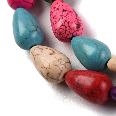 Synthetic Turquoise Beads Strands G-C147-23A-1