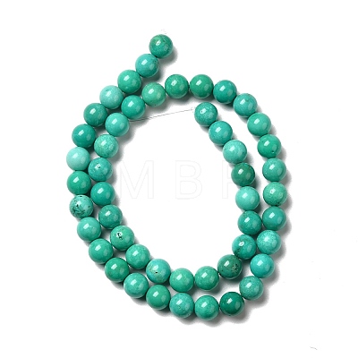 Dyed & Heated Natural Magnesite Beads Strands G-G924-01A-01-1