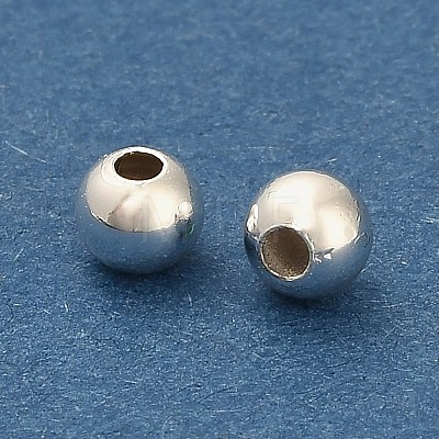 Round Brass Beads KK-A276-02A-S-1