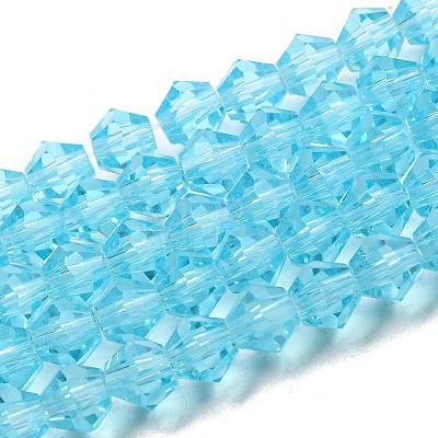 Transparent Glass Beads Strands EGLA-A039-T2mm-D20-1