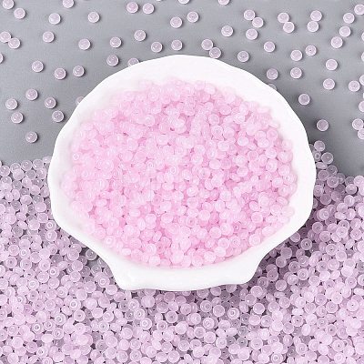Transparent Glass Seed Beads SEED-Q041-01E-1