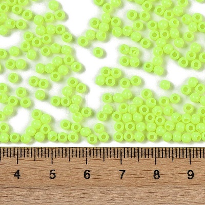 Opaque Acrylic Beads SACR-A007-01B-12-1