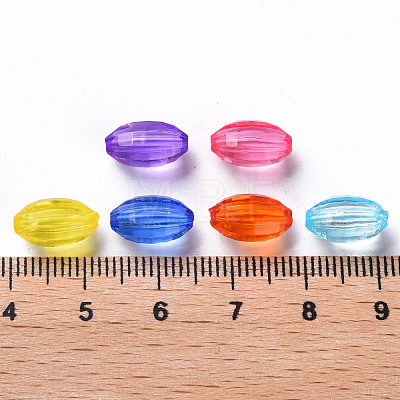 Transparent Acrylic Beads TACR-S154-30B-1