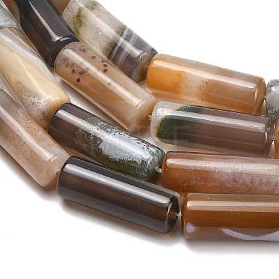 Natural Agate Beads Strands GG-L001-A01-01-1