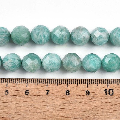 Natural Amazonite Beads Strands G-S345-10mm-25-1