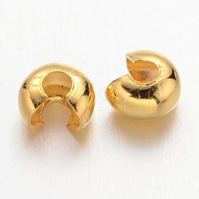 Iron Crimp Beads Covers LS-IFIN-H029-NFG-NF-1