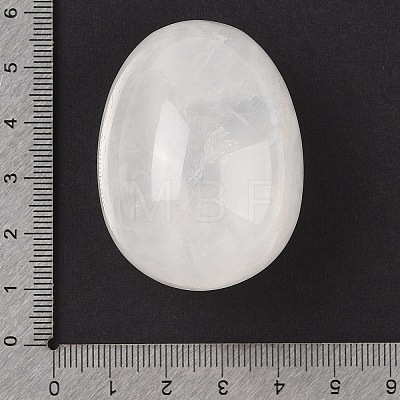 Natural Quartz Crystal Palm Stones G-I367-04H-1