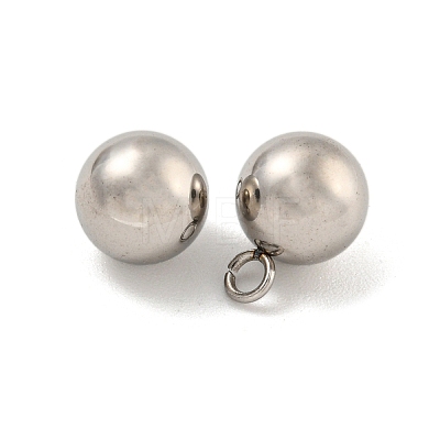 Non-Tarnish 201 Stainless Steel Charms STAS-O004-09E-P-1