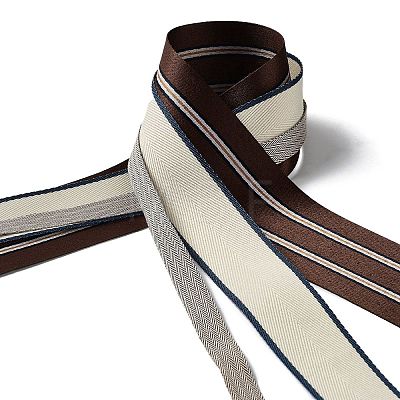 9 Yards 3 Styles Polyester Ribbon SRIB-C002-08E-1