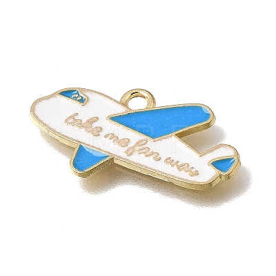 Alloy with Enamel Pendants AL-CBA91FD-01A-1