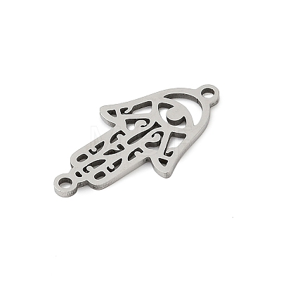 201 Stainless Steel Religion Laser Cut Connector Charms STAS-F316-37P-1