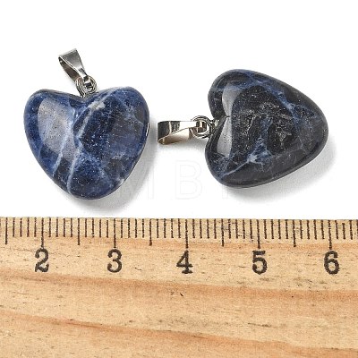 Natural Sodalite Pendants G-K385-03P-03-1