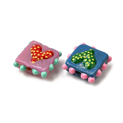 Handmade Lampwork Enamel Beads LAMP-S079-09-1