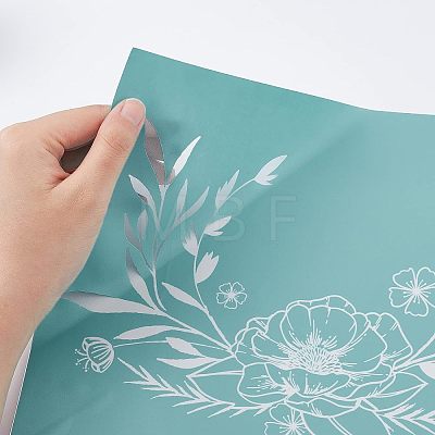 Self-Adhesive Silk Screen Printing Stencil DIY-WH0173-037-1