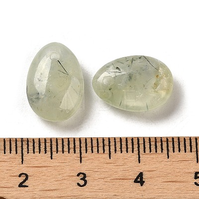 Natural Prehnite Teardrop Charms G-M410-01-11-1