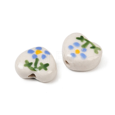 Handmade Porcelain Beads PORC-D011-01E-1