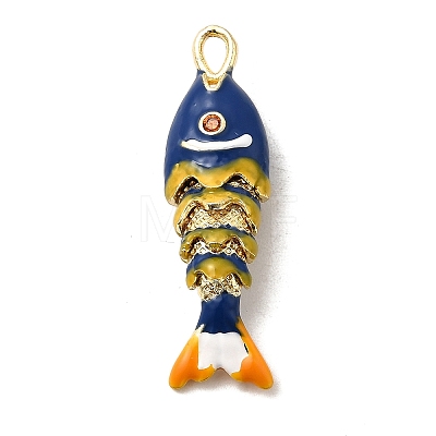 Rack Plating Brass Pendants KK-A268-05G-B06-1