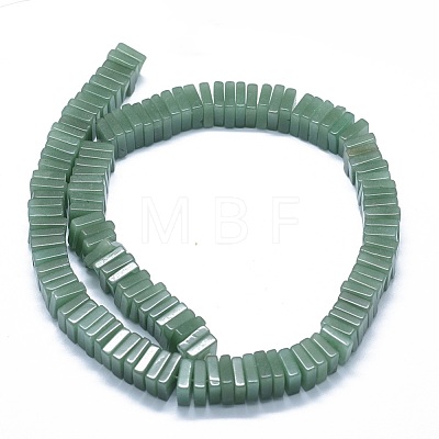 Natural Green Aventurine Beads Strands G-F631-I07-1