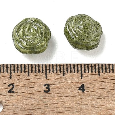 Vintage Handmade Porcelain Beads PR-CBA4F13-E09-1