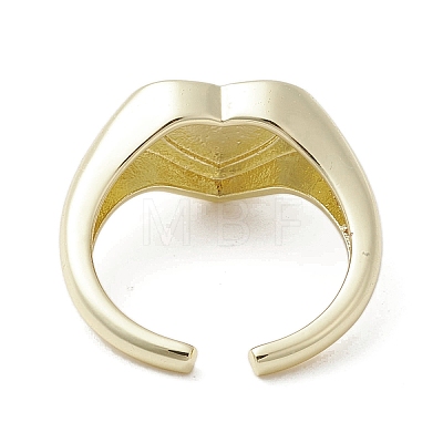 Brass Adjustable Open Rings RJEW-K257-86G-12-1