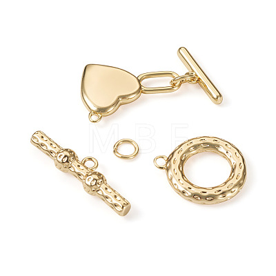  Jewelry 10 Sets 5 Styles Brass Toggle Clasps KK-PJ0001-25-1