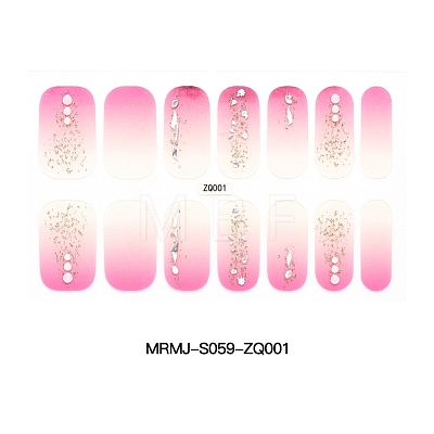 Full Wrap Gradient Nail Polish Stickers MRMJ-S059-ZQ001-1