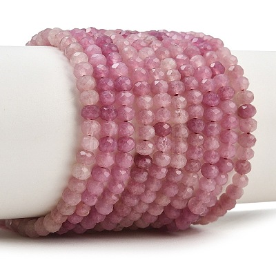 Dyed Natural Whie Jade Beads Strands GG-CBAF9EE-A29-3x4mm-1