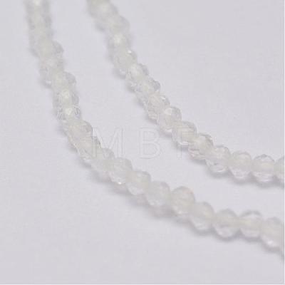 Natural Quartz Crystal Beads Strands G-E347-12-1