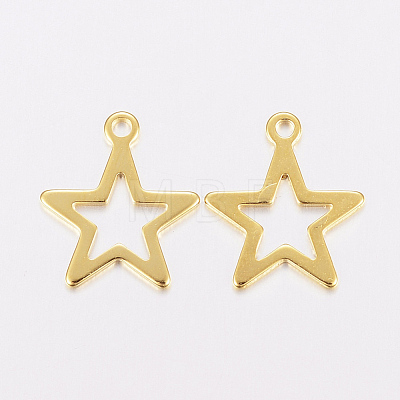 201 Stainless Steel Charms X-STAS-F162-13G-1