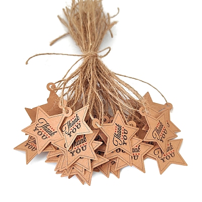 Thanksgiving Themed Star Paper Hang Gift Tags PAAG-PW0001-156-1