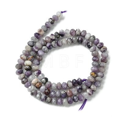 Natural Sugilite Beads Strands G-A092-G05-01-1