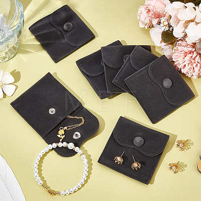  10Pcs Velvet Jewelry Pouches AJEW-NB0005-66H-1