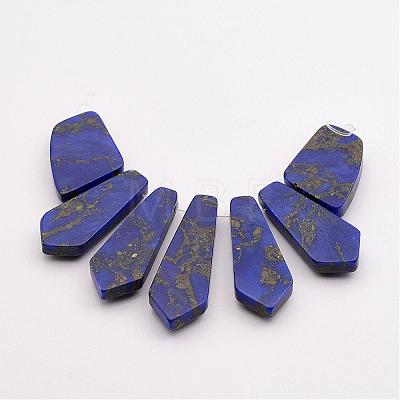 Synthetic Lapis Lazuli Beads Strands G-P297-I01-1