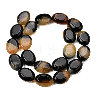 Natural Agate Beads Strands G-F820-N01-01E-1
