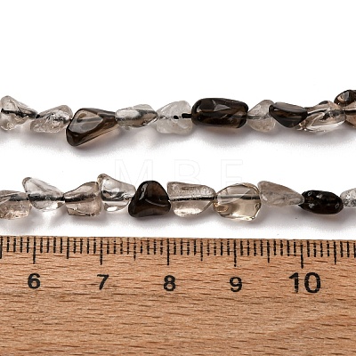 Natural Smoky Quartz Beads Strands G-I389-A31-01A-1