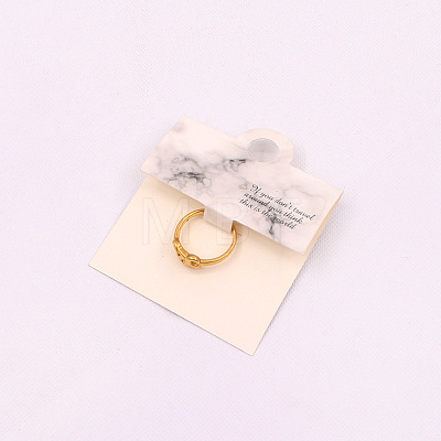 Folding Paper Ring Display Cards PW-WG26699-03-1