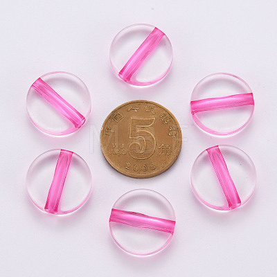 Transparent Acrylic Beads TACR-S154-09A-82-1