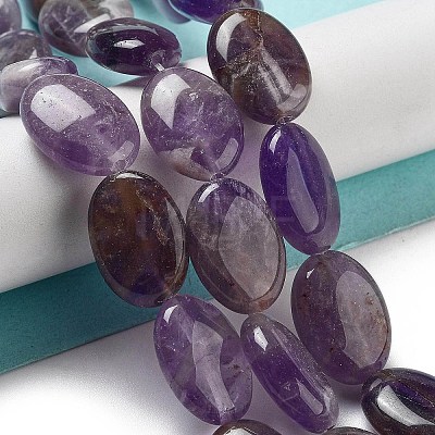 Natural Amethyst Beads Strands G-P528-M16-01-1