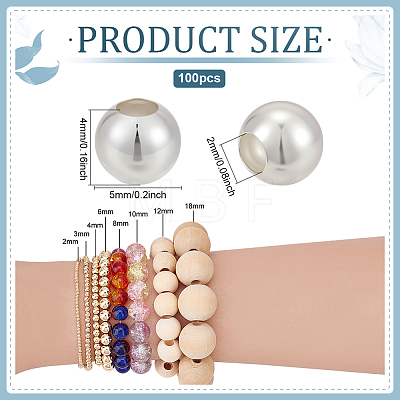 10Pcs 925 Sterling Silver Beads STER-PH0003-61A-1