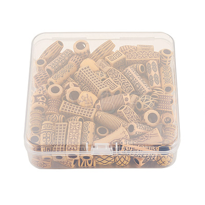 Craftdady 130Pcs 26 Style Plastic Beads KY-CD0001-01-1