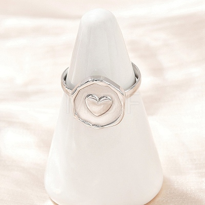304 Stainless Steel Finger Rings RJEW-H254-08C-P-1