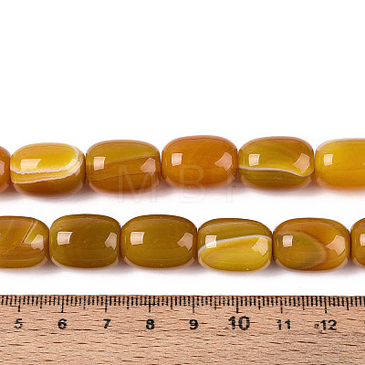 Natural Agate Beads Strands G-N356-02A-06-1