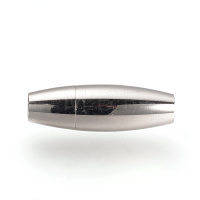 Tarnish Resistant 304 Stainless Steel Magnetic Clasps with Glue-in Ends LS-STAS-Q211-31A-1