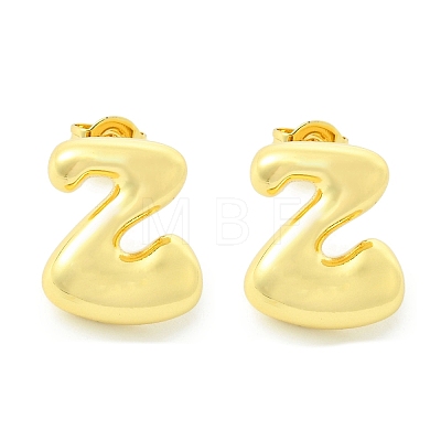 Rack Plating Brass Earrings EJEW-S222-01G-Z-1